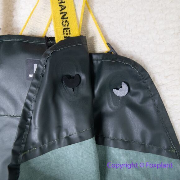 New! Helly Hansen X Large Mens Bibs Rain Pants, P400 in dark green , size 5XL - Picture 9 of 16